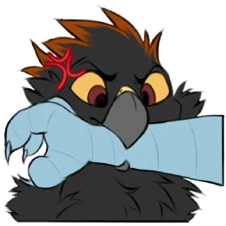 Video sticker 😡 Silver! by @birbbirb00