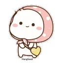 Телеграм стикер 😇 🧸Mochi ⸾ @HANGSEED𖨘