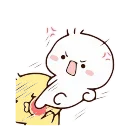 Телеграм стикер 😡 🧸Mochi ⸾ @HANGSEED𖨘