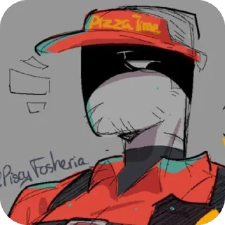 Telegram sticker 🫥 🍕🪓PIZZA GAY🍕🪓 Автор: @LoveMrBest @fStikBot @EmojiRu_Bot #pizzaga
