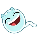 Sticker 😂 Lovely Sperm