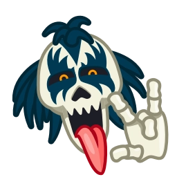Telegram sticker 💀 maharani :: @fStikBot