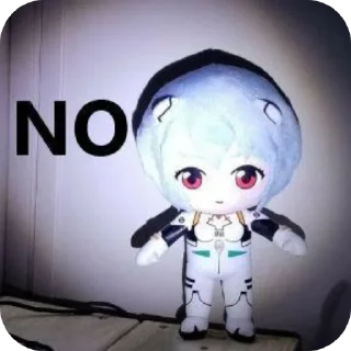 Sticker 🧸 Rei and randoms