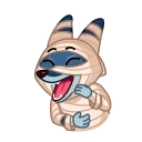 Sticker 😂 Mummy Jackal