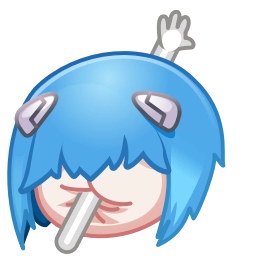 Telegram sticker 🤦‍♂️ Ayanami Rei #127 @sticker_bot