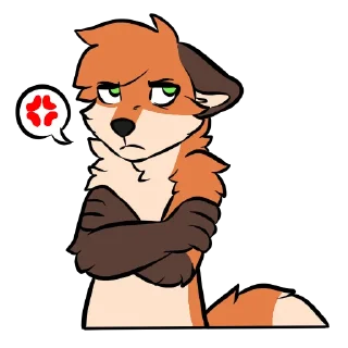 Video sticker 💢 🍀 Lucky Fox 🦊 v1 @TheLuckyFox