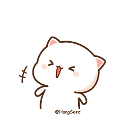 Telegram sticker 😂 𓄂Cuᴛiᴇ Cαᴛ @HANGSEED⬝