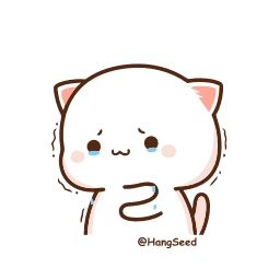 Telegram sticker 🥺 𓄂Cuᴛiᴇ Cαᴛ @HANGSEED⬝