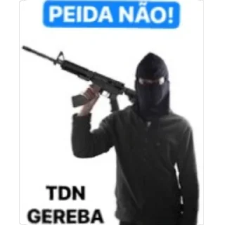 Telegram sticker 🫥 GEREBA KKKKK