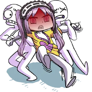 Телеграм стикер 😡 Stheno the best goddess