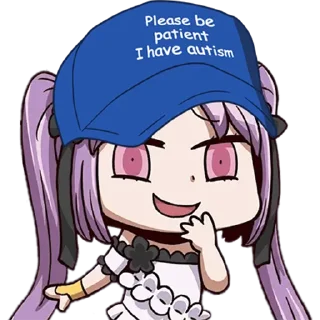 Телеграм стикер 🤪 Stheno the best goddess