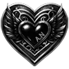 Sticker 🖤 resident angelic �...