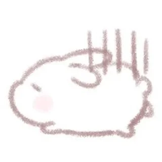 Video sticker 😓 可爱兔