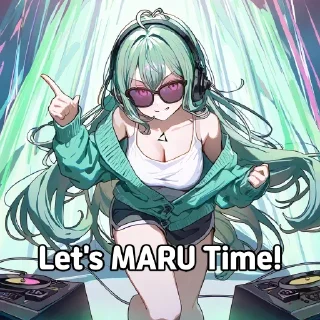 Telegram sticker 🗣️ edgeX MARU girl