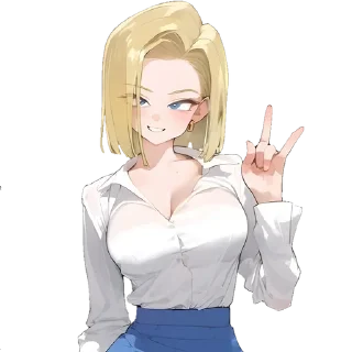 Telegram sticker 🎀 Ai Slop // @Anime_Sticker_noob