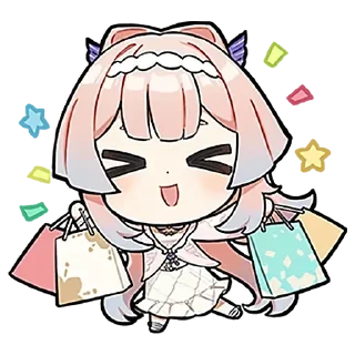 Телеграм стикер 🛍 ورديات نورين