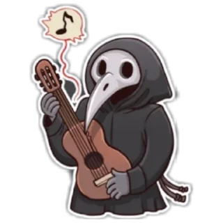 Telegram sticker 🎸 Пикчи