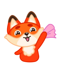 Sticker 👋 chpic.su • @EmojisTG | Лисёнок
