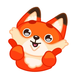 Sticker 👍 chpic.su • @EmojisTG | Лисёнок