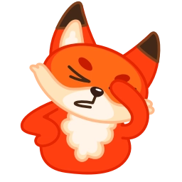 Sticker 🤦‍♂️ chpic.su • @EmojisTG | Лисёнок