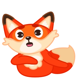 Sticker 😱 chpic.su • @EmojisTG | Лисёнок