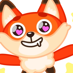 Sticker 😍 chpic.su • @EmojisTG | Лисёнок