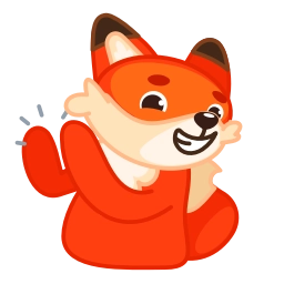 Sticker 👏 chpic.su • @EmojisTG | Лисёнок
