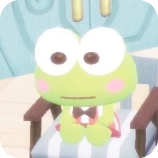 Telegram sticker 🐸 Кероппи @helloKittystickers :: @fStikBot