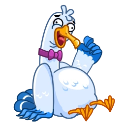 Telegram sticker 🤣 Seagull Sam