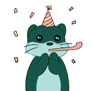 Telegram sticker 🥳 Odd Otties 2