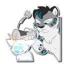 Телеграм стикер 😠 Mirage