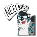 Телеграм стикер 🤓 Mirage