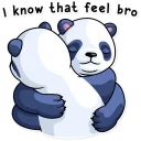 Telegram sticker 🙁 Lazy Panda