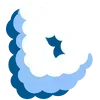 Video sticker ☁️ Cloud ABC ➤ @emo...