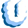 Sticker ☁️ Cloud ABC ➤ @emoji_room