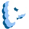 Sticker ☁️ Cloud ABC ➤ @emoji_room