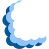 Sticker ☁️ Cloud ABC ➤ @emoji_room
