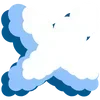 Sticker ☁️ Cloud ABC ➤ @emoji_room
