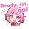 Sticker 💗 Ему Оторі від @emojifromtsukasa