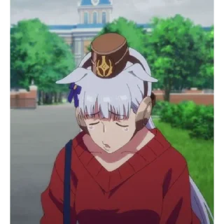 Telegram sticker 😓 Umamusume: pretty stickers