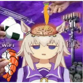 Telegram sticker 🤯 Umamusume: pretty stickers