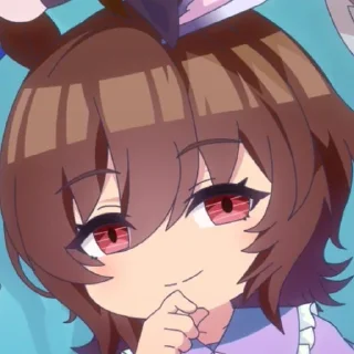 Telegram sticker 🤔 Umamusume: pretty stickers