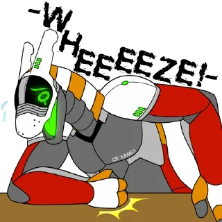 Telegram sticker 🤣 Cromwell the Synth