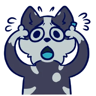 Telegram stiker 😱 Crilix the naughty cat