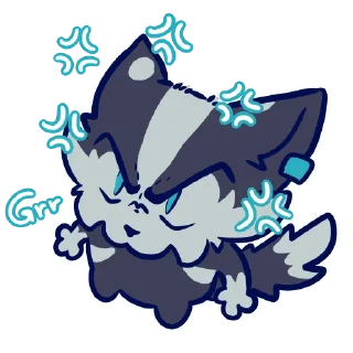 Video sticker 😡 Crilix the naughty cat