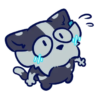 Telegram stiker 😳 Crilix the naughty cat