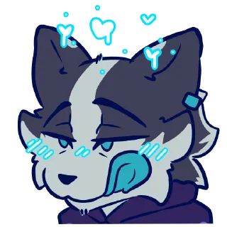 Telegram stiker 😛 Crilix the naughty cat