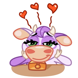 Telegram sticker 😍 Milka