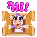 Video sticker 👋 Milka