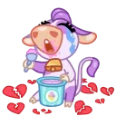 Video sticker 💔 Milka